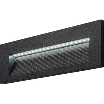 Rabalux - LED vanjsko zidno svjetlo LED/6W/230V IP65 crno