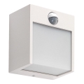 Rabalux - LED vanjsko zidno svjetlo sa senzorom LED/12W/230V bijela IP44
