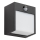Rabalux - LED vanjsko zidno svjetlo sa senzorom LED/12W/230V crna IP44