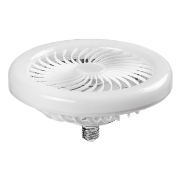 Rabalux - LED žarulja s mogućnošću prigušivanja i ventilatorom SMD E27/16W/230V 3000-6500K + daljinski upravljač