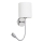 Rabalux - LED Zidna svjetiljka 1xE27/40W+LED/3W