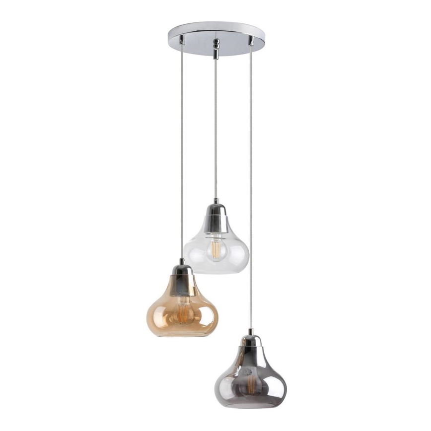 Rabalux - Luster na lancu 3xE27/60W/230V