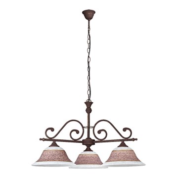 Rabalux - Luster na lancu MAGDALENA 3xE27/60W/230V