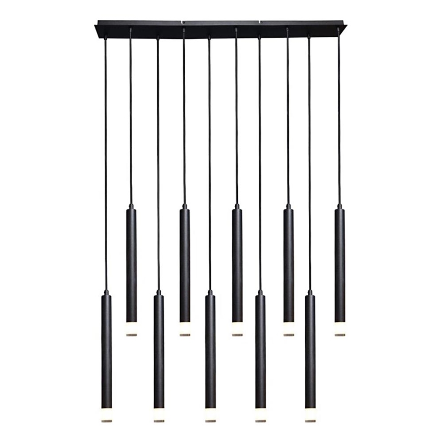 Rabalux - Luster na sajli 10xG9/5W/230V crna