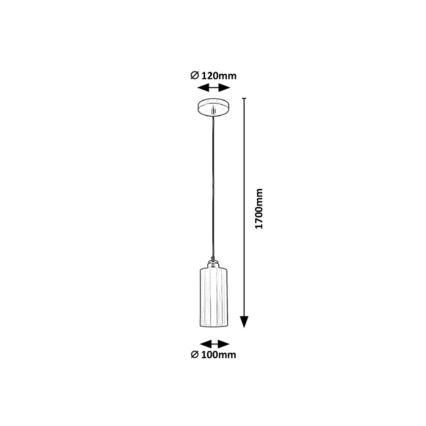 Rabalux - Luster na sajli 1xE27/40W/230V