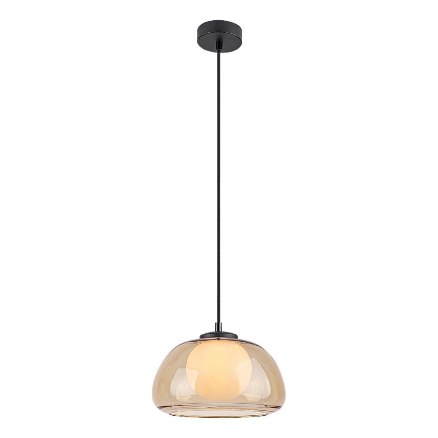 Rabalux - Luster na sajli 1xG9/5W/230V smeđa/dimna