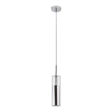 Rabalux - Luster na sajli 1xGU10/50W/230V prozirna/sjajni krom