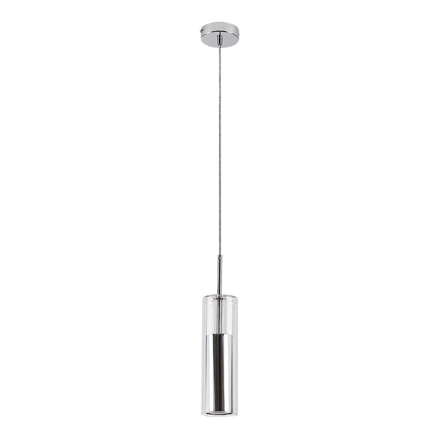 Rabalux - Luster na sajli 1xGU10/50W/230V prozirna/sjajni krom