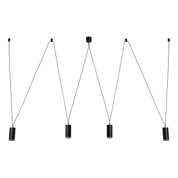 Rabalux - Luster na sajli 4xGU10/5W/230V pauk
