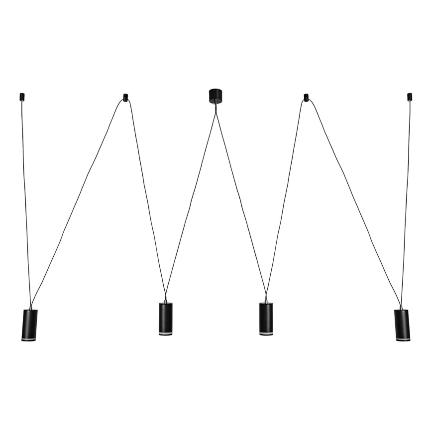 Rabalux - Luster na sajli 4xGU10/5W/230V pauk