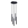 Rabalux - Luster na sajli 5xG9/5W/230V crna