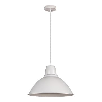 Rabalux - Luster na užetu 1xE27/60W/230V bijela