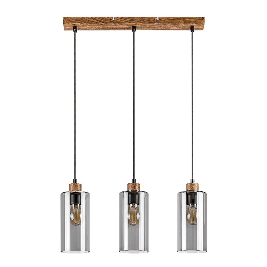 Rabalux - Luster na užetu 3xE27/25W/230V