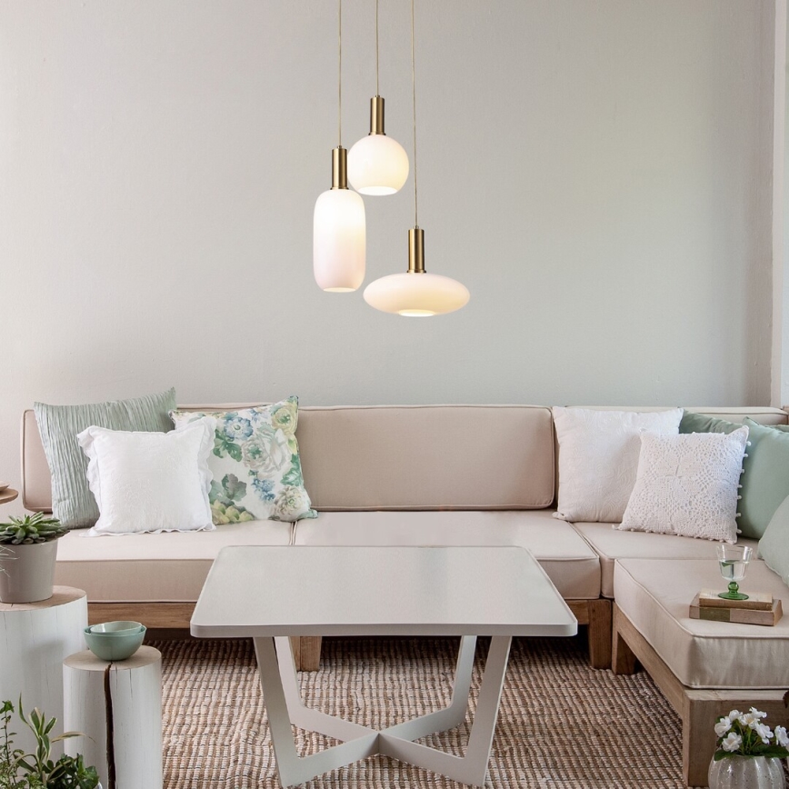 Rabalux - Luster na užetu 3xE27/60W/230V