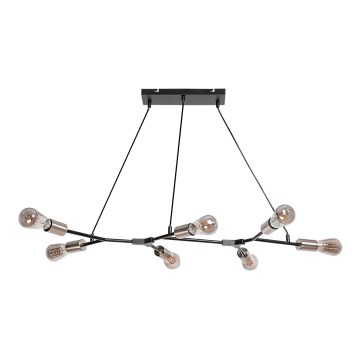 Rabalux - Luster na užetu 7xE27/25W/230V