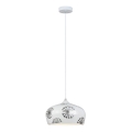 Rabalux - Luster na užetu GINGER 1xE27/60W/230V