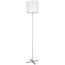 Rabalux - Podna lampa 1xE27/40W/230V bijela/srebrna