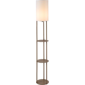 Rabalux - Podna lampa s policama 1xE27/40W/230V bež