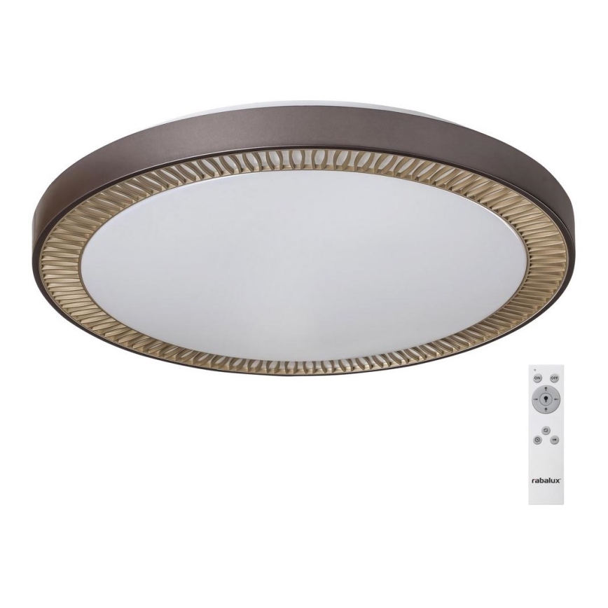 Rabalux - Prigušiva LED stropna svjetiljka LED/40W/230V + daljinski upravljač 3000-6000K Ø 50 cm