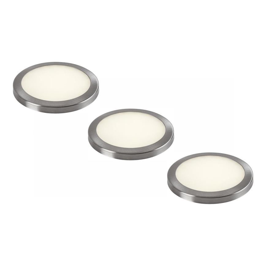 Rabalux - SET 3x LED Prigušiva rasvjeta za ormare 3xLED/1W/230V 4000K