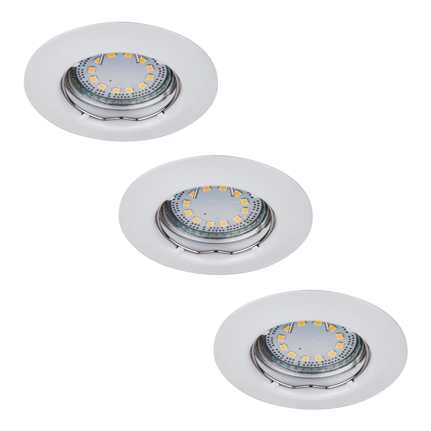 Rabalux - SET 3xLED Ugradbena svjetiljka 3xGU10/3W/230V IP40