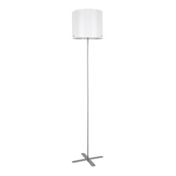 Rabalux - Stajaća lampa 1xE27/40W/230V bijela/srebrna