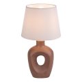 Rabalux - Stolna lampa 1xE14/25W/230V smeđa/kremasta