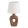 Rabalux - Stolna lampa 1xE14/25W/230V smeđa/kremasta