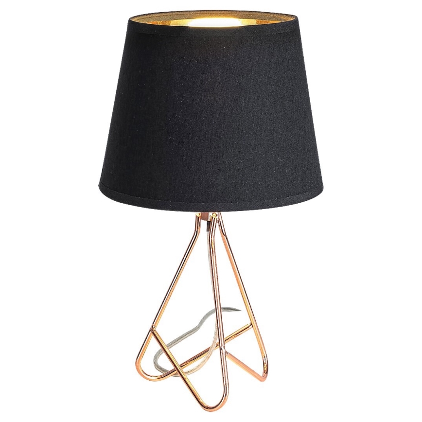Rabalux - Stolna lampa 1xE14/40W/230V crna/zlatna