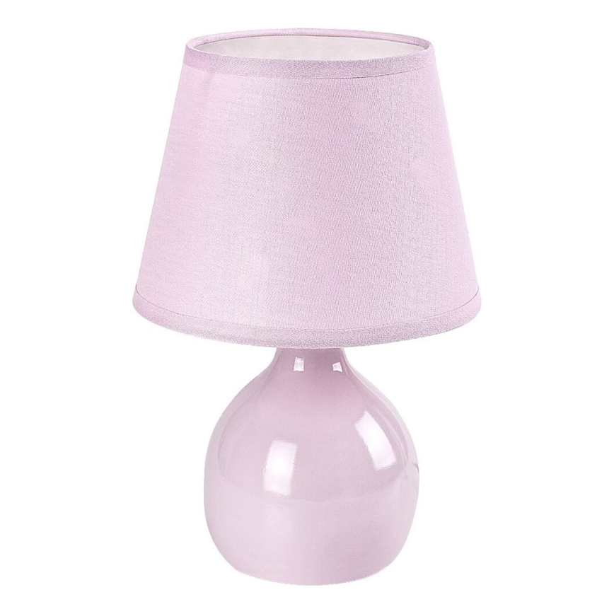 Rabalux - Stolna lampa 1xE14/40W/230V ružičasta