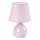 Rabalux - Stolna lampa 1xE14/40W/230V ružičasta