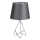 Rabalux - Stolna lampa 1xE14/40W/230V siva/sjajni krom