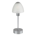 Rabalux - Stolna lampa s prigušivanjem svjetla 1xE14/40W/230V mat krom