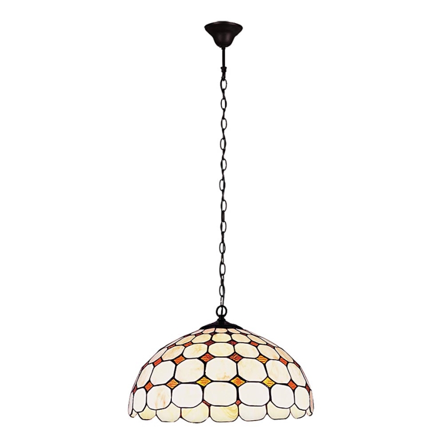 Rabalux - Tiffany vitraj luster na lancu 2xE27/60W/230V