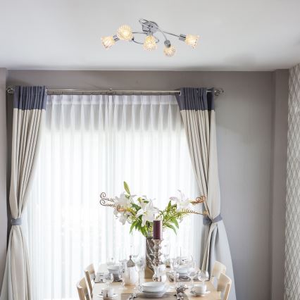 Rabalux - Ugradbena svjetiljka 5xE14/40W/230V