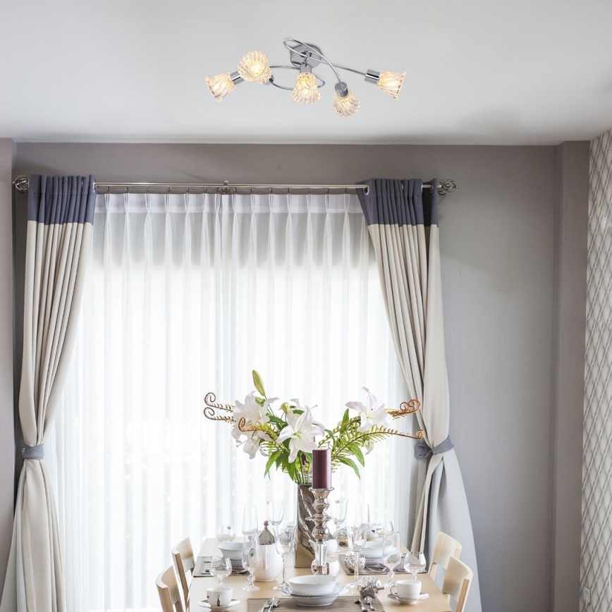 Rabalux - Ugradbena svjetiljka 5xE14/40W/230V