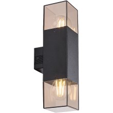 Rabalux - Vanjska zidna svjetiljka 2xE27/60W/230V IP54 crna
