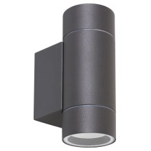 Rabalux - Vanjska Zidna svjetiljka 2xGU10/10W/230V IP54 siva