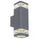 Rabalux - Vanjska zidna svjetiljka 2xGU10/25W/230V IP44 siva