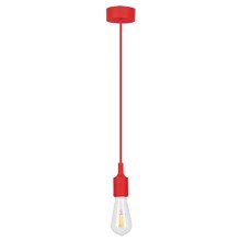Rabalux - Viseća svjetiljka E27/40W crvena