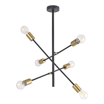 Rabalux - Viseći luster 6xE27/15W/230V