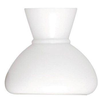 Rabalux - Zamjensko staklo za luster, stolnu lampu i zidno svjetlo E27 promjer 15 cm bijela