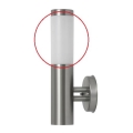 Rabalux - Zamjensko staklo za vanjsko svjetiljku INOX TORCH E27 bijela
