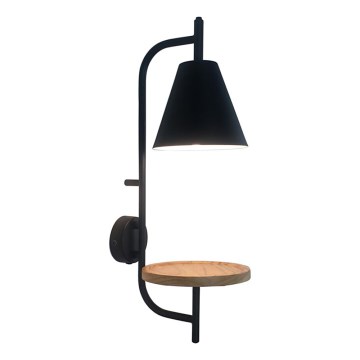 Rabalux - Zidna lampa s policom 1xE27/15W/230V bukva