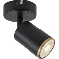 Rabalux - Zidna reflektorska svjetiljka 1xGU10/15W/230V crna