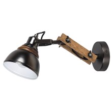 Rabalux - Zidna svjetiljka 1xE14/25W/230V crna