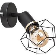 Rabalux - Zidna svjetiljka 1xE27/40W/230V pr. 12 cm crna
