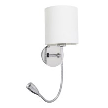 Rabalux  - Zidna svjetiljka 1xE27/40W+LED/3W