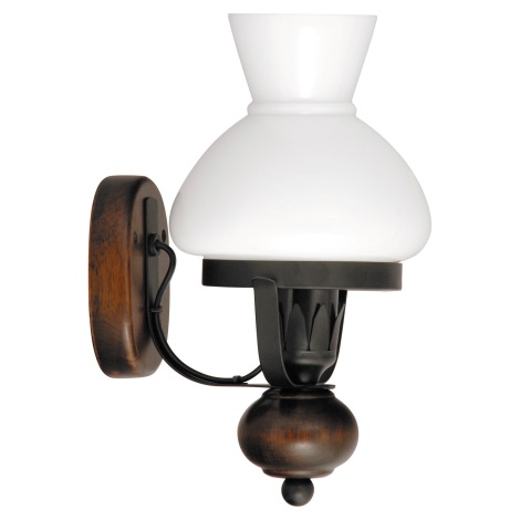 Rabalux - Zidna svjetiljka E27/60W/230V orah