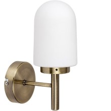 Rabalux - Zidna svjetiljka za kupaonicu 1xE14/10W/230V IP44 bronca